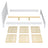 Wooden double bed black and oak – wood and joint details, high quality