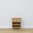 Oak bedside table 1S N02 Scandi oak natural