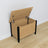 Oak chest Scandi oak natural / black