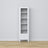 Wooden display cabinet 1S 57 Scandi white