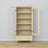 Pine display cabinet 1S 90 Scandi clear pine