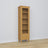 Pine display cabinet 1S 57 Scandi natural pine