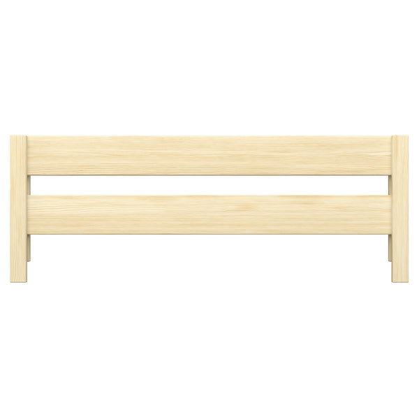 Bed fall protection | clear pine