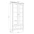Wooden display cabinet 1S 90 Scandi grey