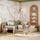 Wooden bed with mattress drawer natural pine – child’s room, scandi Nizio