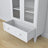 Wooden display cabinet 1S 90 Scandi white