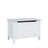 Wooden chest Scandi white