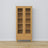 Pine display cabinet 1S 90 Scandi natural pine