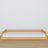Wooden low bed N02 natural pine