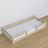 Oak low bed N01 oak bleached