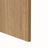 Oak front with glass