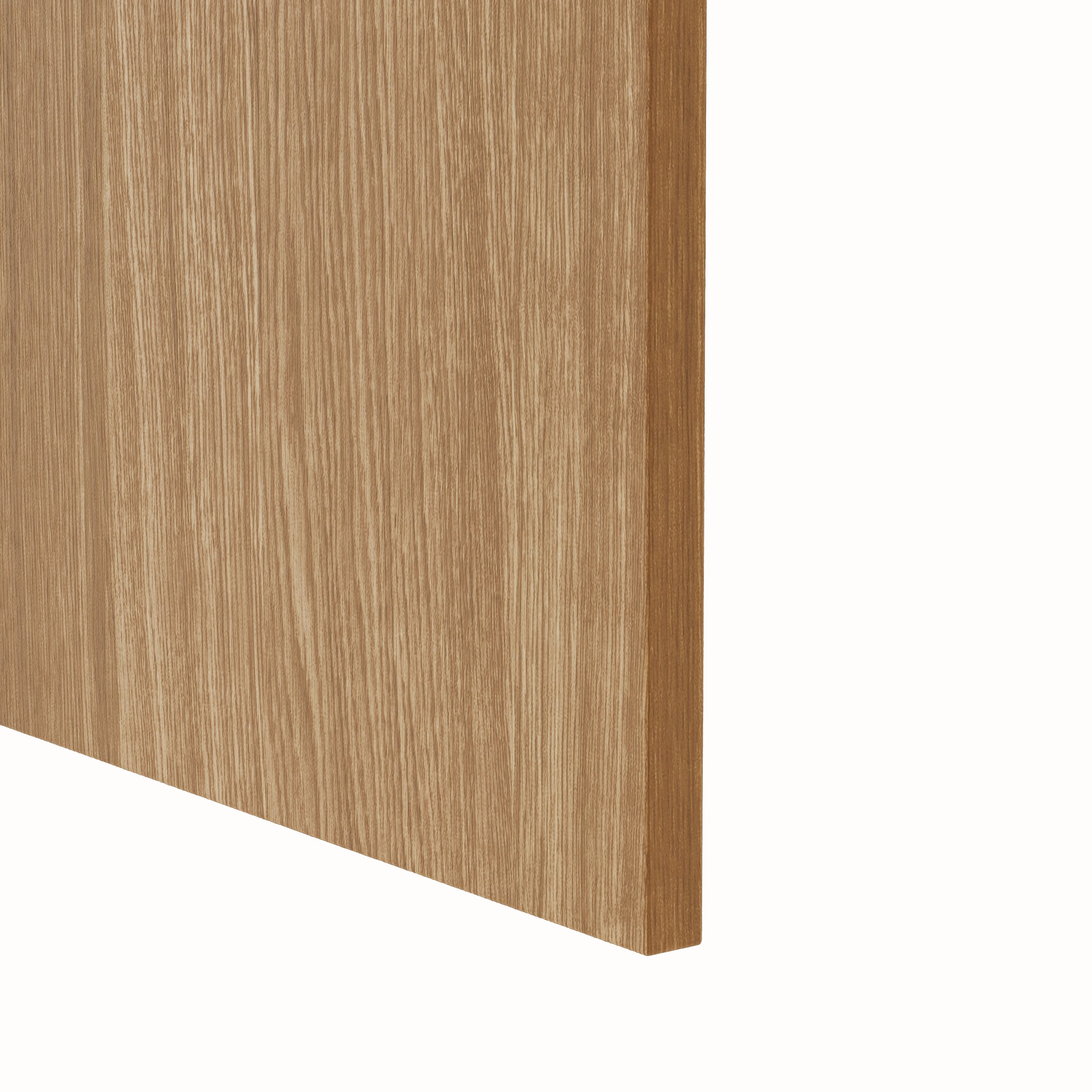 Oak front with glass