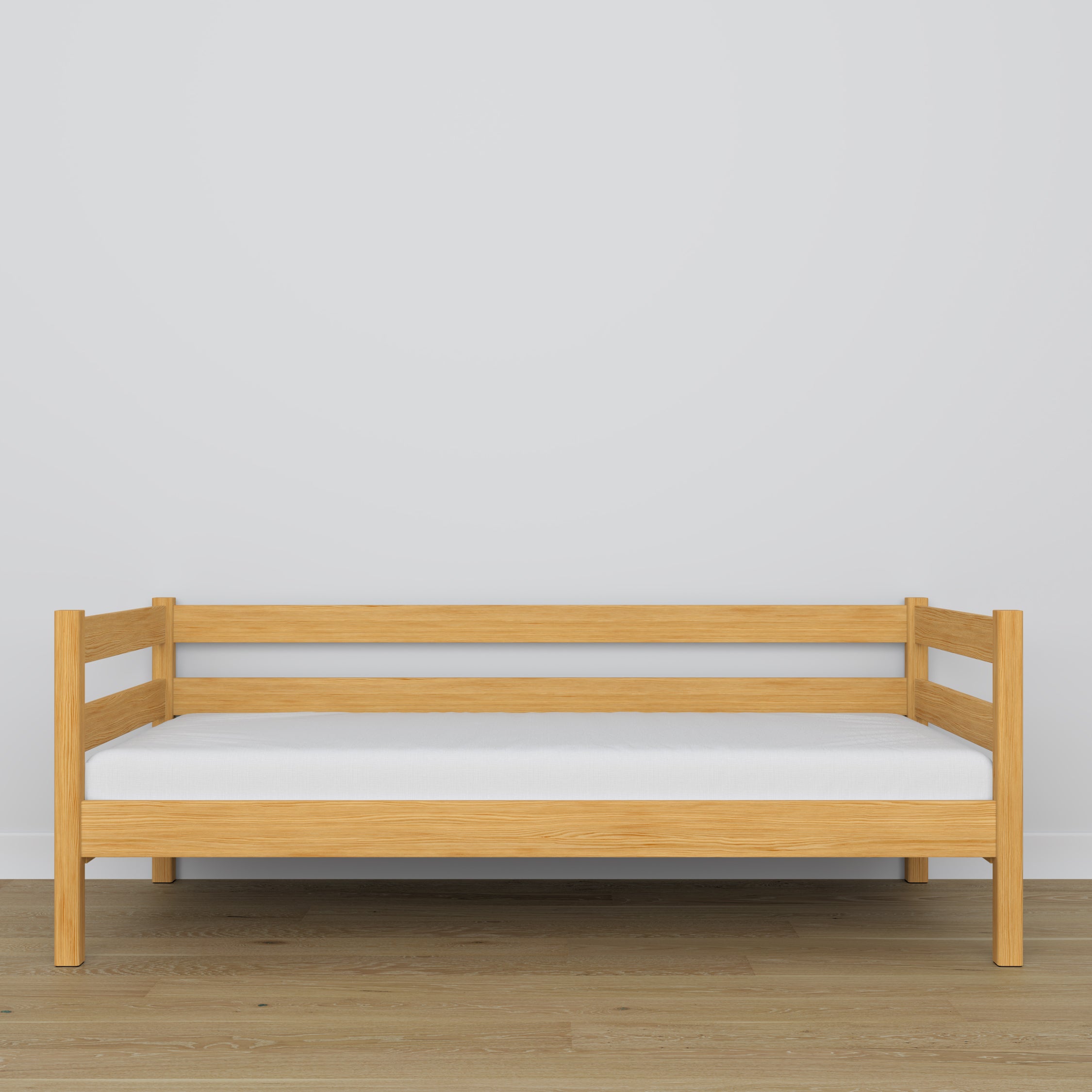 Łóżko sofa N01 sosna naturalna – dodatkowy widok, ekologiczne drewno