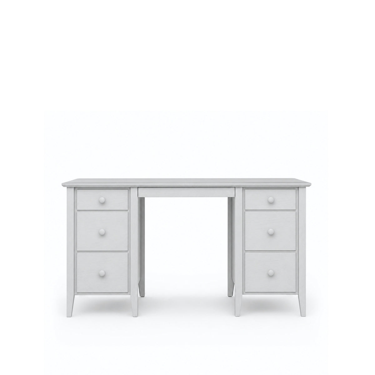 Wooden desk 6S Scandi grey